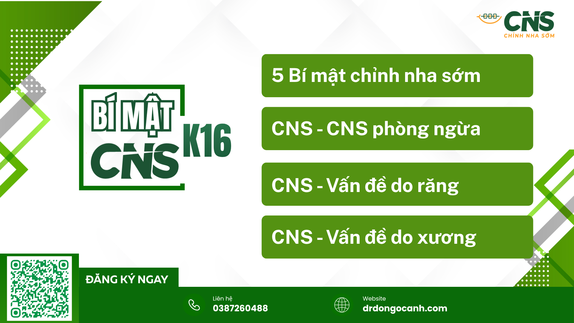 Bí mật Chỉnh Nha Sớm Trẻ em
