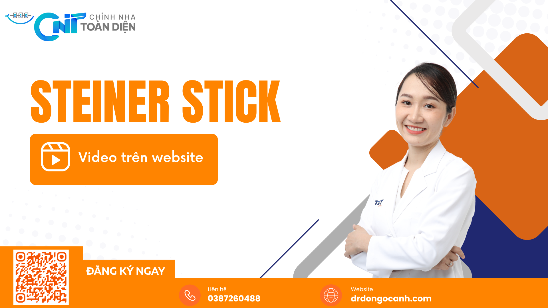 CHINH PHỤC CÔNG CỤ LÊN KẾ HOẠCH ĐIỀU TRỊ CHỈNH NHA: STEINER STICKS
